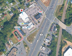 1214 Easy St, Woodbridge, VA - AERIAL  map view