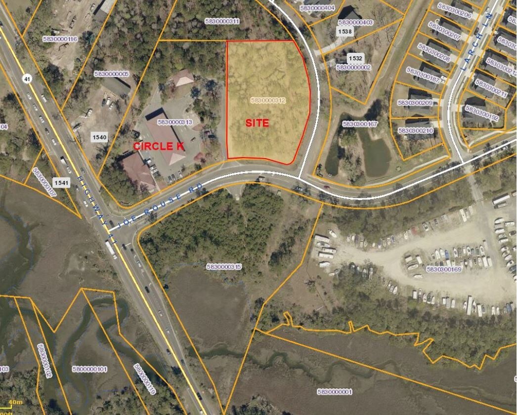 Joe Rouse Rd, Mount Pleasant, SC for sale Aerial- Image 1 of 1