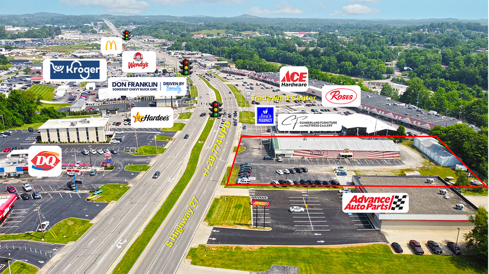 450 S Highway 27, Somerset, KY for sale - Aerial - Image 3 of 5