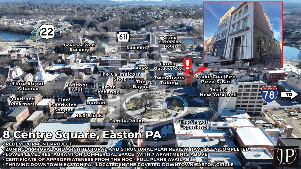 8 Centre Sq, Easton, PA for sale - Building Photo - Image 1 of 16