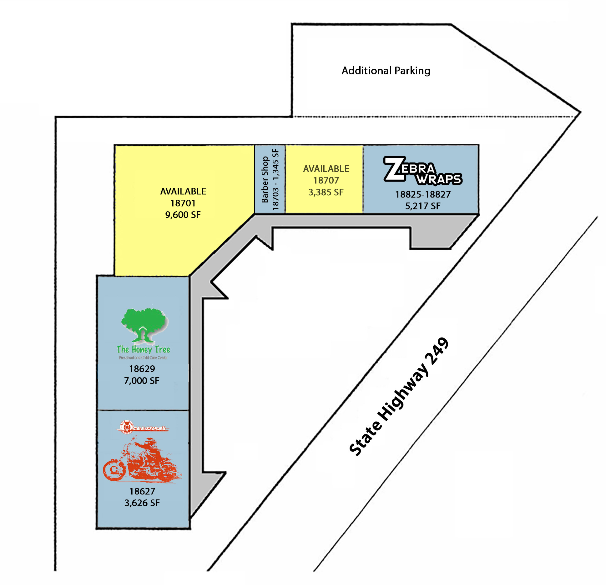 18627-18825 SH 249, Houston, TX for lease Site Plan- Image 1 of 1