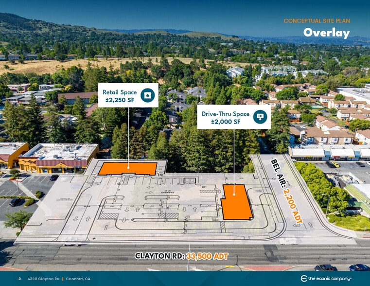 4390 Clayton Rd, Concord, CA for lease - Site Plan - Image 2 of 5