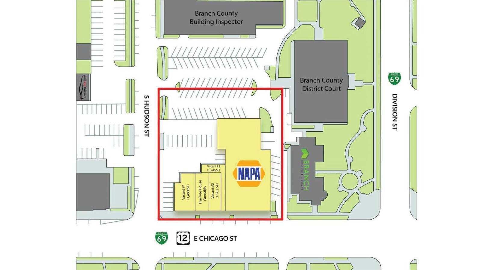 20 E Chicago St, Coldwater, MI 49036 NAPA Auto Parts Warehouse