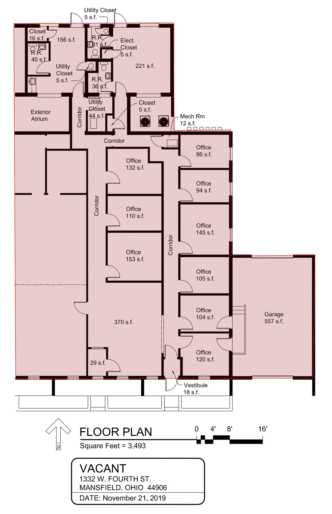 1332-1342 W 4th St, Mansfield, OH for lease Site Plan- Image 1 of 1