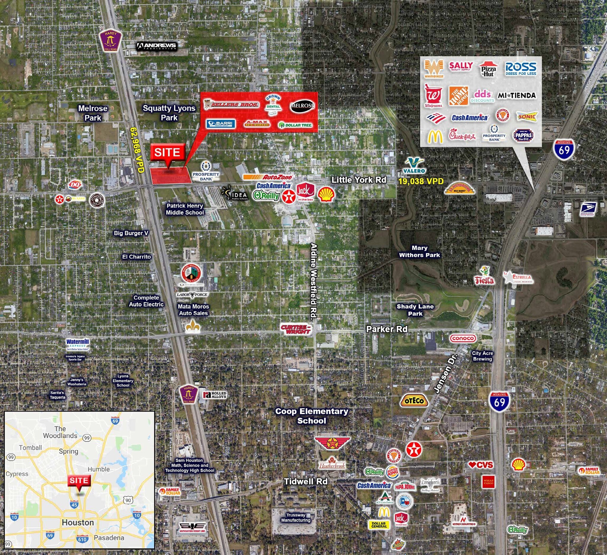 1409 Little York Rd, Houston, TX 77093 Pad Site