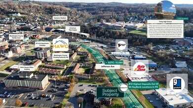200 W Beau St, Washington, PA - Aerial  map view - Image1