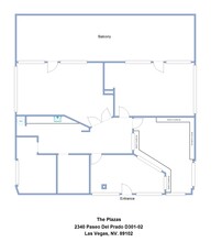 2310 Paseo Del Prado, Las Vegas, NV for lease Floor Plan- Image 1 of 1