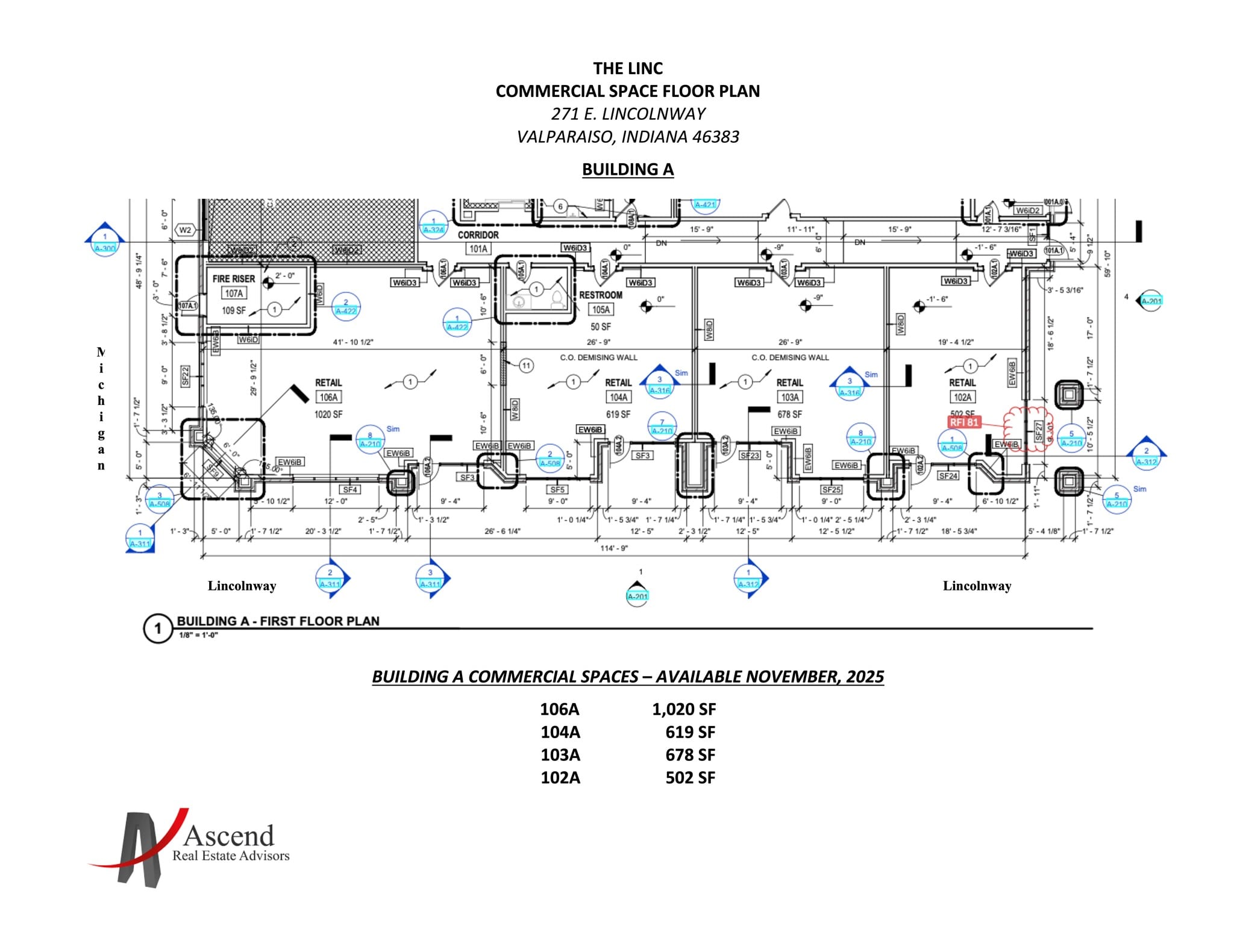 215 E Lincolnway, Valparaiso, IN for lease Site Plan- Image 1 of 1
