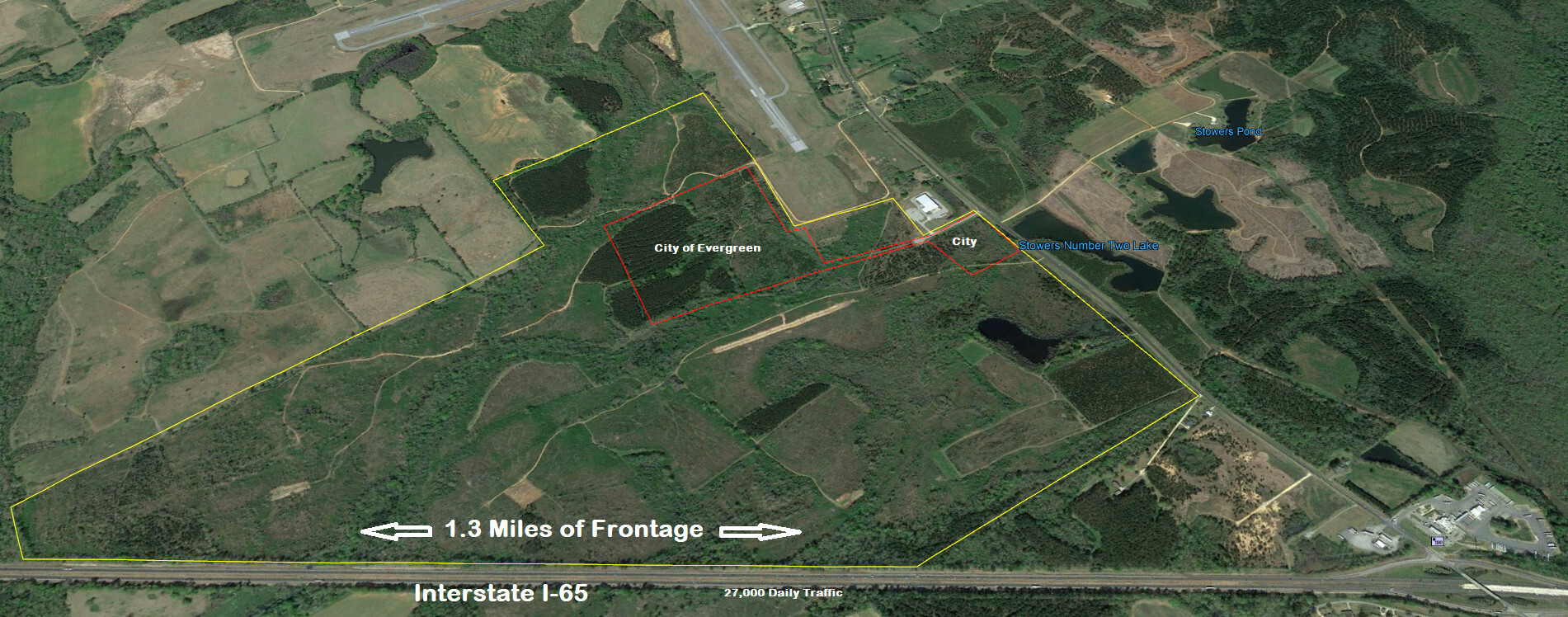 Interstate I-65 Exit, Evergreen, AL for sale Building Photo- Image 1 of 1