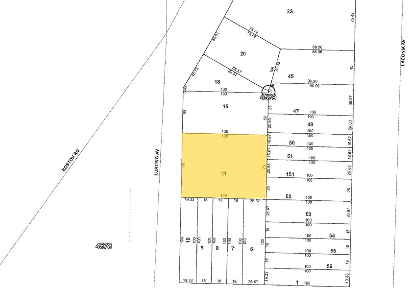 3004 Lurting Ave, Bronx, NY for sale - Plat Map - Image 2 of 3