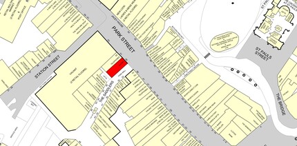 1-3 Bradford Mall, Walsall for lease Goad Map- Image 1 of 2