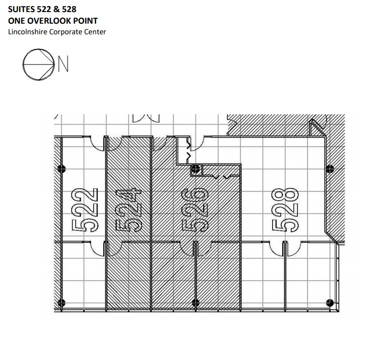 1 Overlook Pt, Lincolnshire, IL for lease Floor Plan- Image 1 of 1