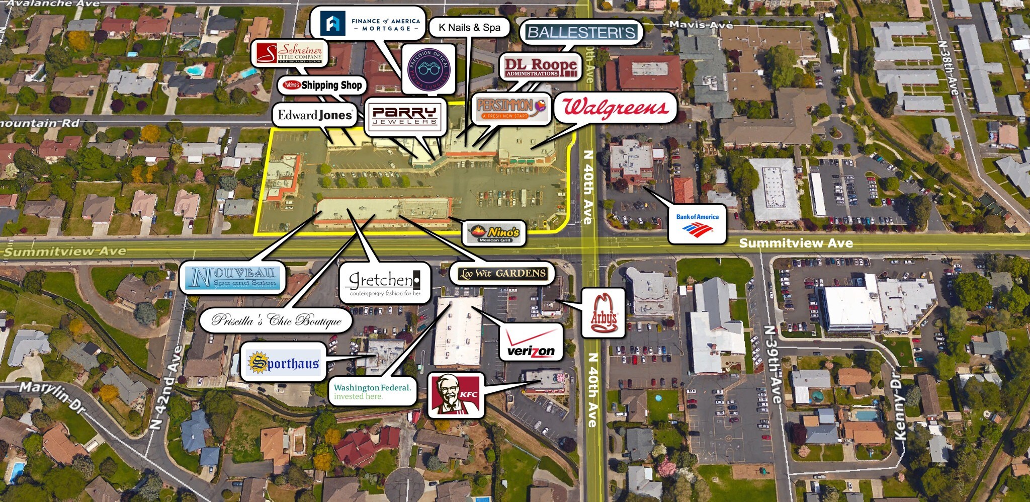 4001 Summitview Ave, Yakima, WA 98908 Retail Space Available