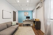 Reception area.