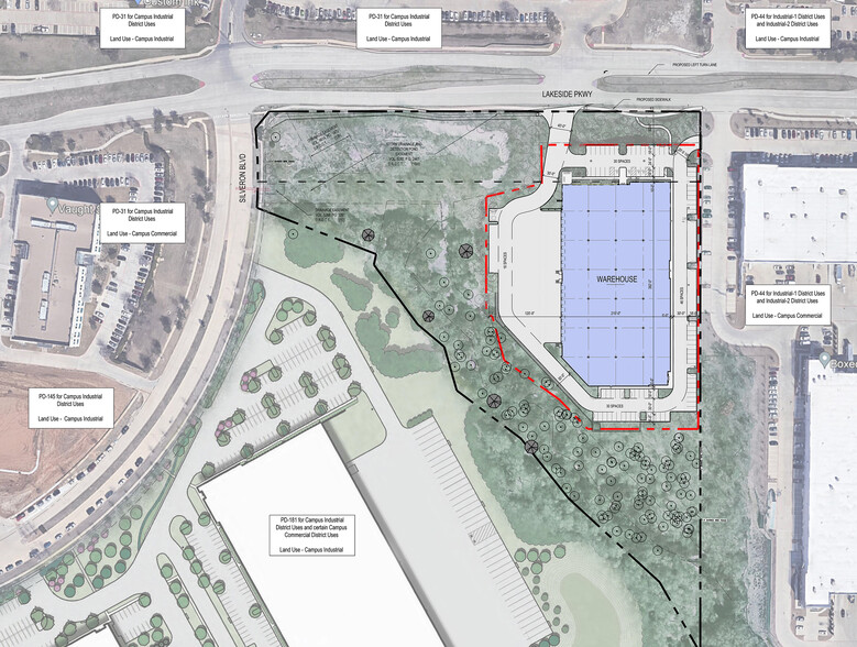 1401 Lakeside Pky, Flower Mound, TX for lease - Site Plan - Image 2 of 2