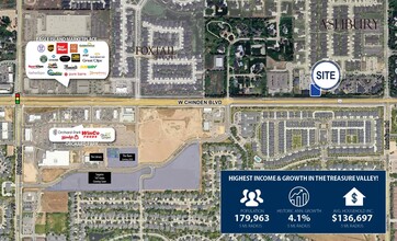 3501 W Bavaria St, Meridian, ID - aerial  map view - Image1