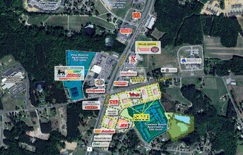 00 Tramway Rd & Hwy 1, Sanford, NC - AERIAL map view