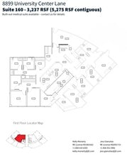 8899 University Center Ln, San Diego, CA for lease Floor Plan- Image 1 of 1