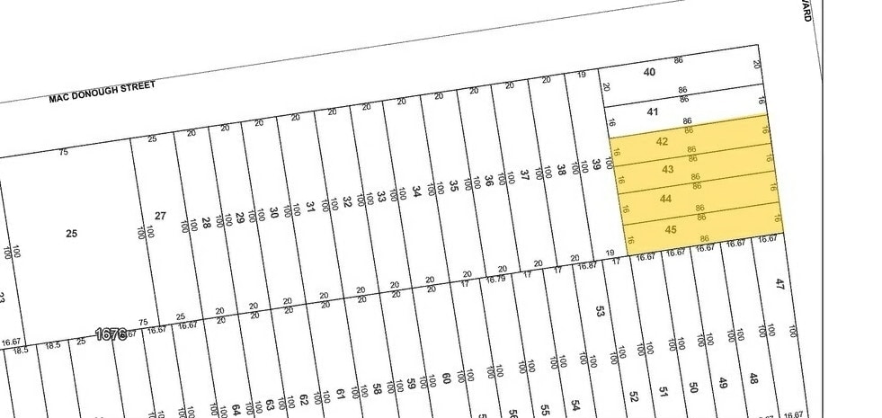 308 Malcolm X Blvd, Brooklyn, NY for lease - Plat Map - Image 2 of 20