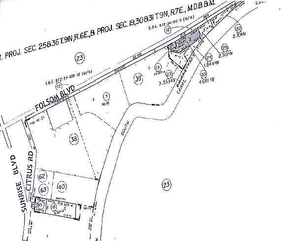 2419 Mercantile Dr, Rancho Cordova, CA for lease - Plat Map - Image 2 of 13