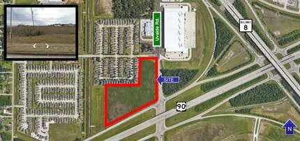 13745 Crosby Fwy, Houston, TX - AERIAL map view