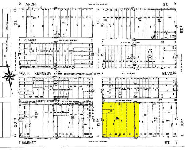 1835 Market St, Philadelphia, PA for lease - Plat Map - Image 2 of 4