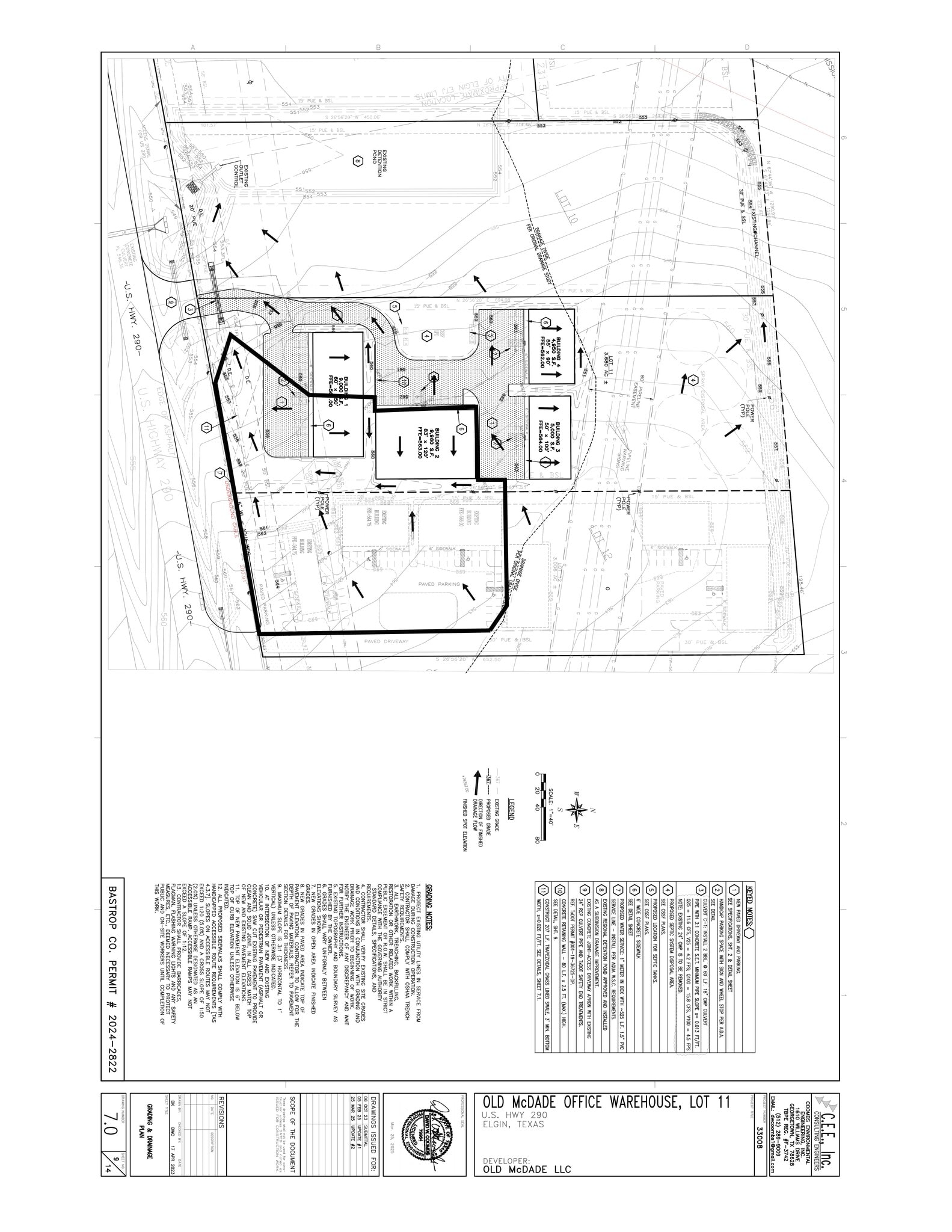 450 Hwy 290 E, Elgin, TX for lease Site Plan- Image 1 of 2