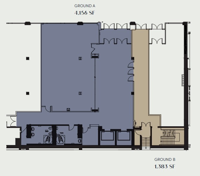 333-343 King St E, Toronto, ON for lease Floor Plan- Image 1 of 1