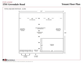 5701 Greendale Rd, Richmond, VA for lease Floor Plan- Image 1 of 1