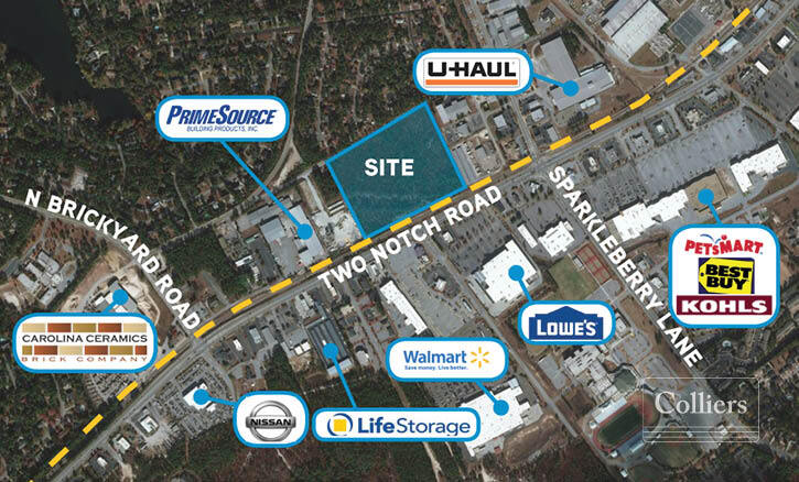 2 Two Notch Rd, Columbia, SC for sale Aerial- Image 1 of 1