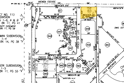 4226 Avenida Cochise, Sierra Vista, AZ for sale - Plat Map - Image 3 of 6