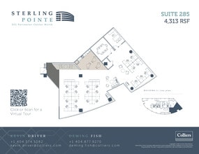 301 Perimeter Ctr N, Atlanta, GA for lease Floor Plan- Image 1 of 1