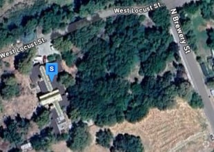 325 & 327 Brewery st, Lone Pine, CA - AERIAL map view