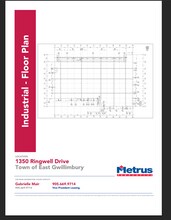 1350 Ringwell Dr, Newmarket, ON for lease Floor Plan- Image 1 of 1