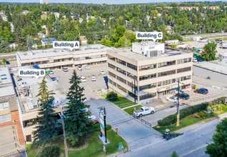 9705 Horton Rd SW, Calgary, AB for lease Aerial- Image 2 of 4