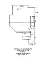 2838 Queen City Dr, Charlotte, NC for lease Floor Plan- Image 1 of 1