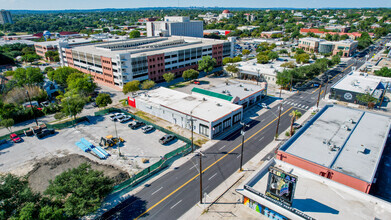 1621 N Main Ave, San Antonio, TX - aerial  map view