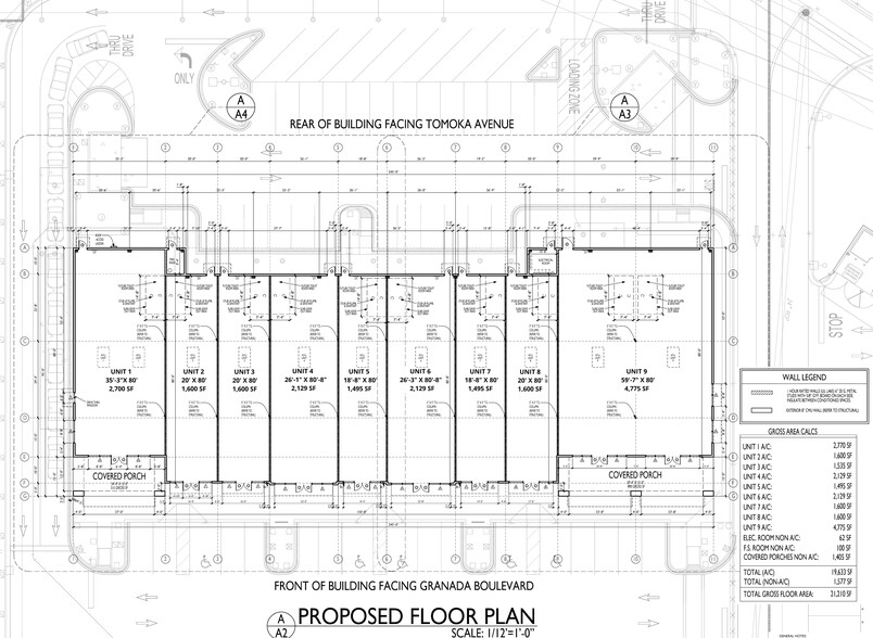 550 W Granada Blvd, Ormond Beach, FL for lease - Floor Plan - Image 3 of 4