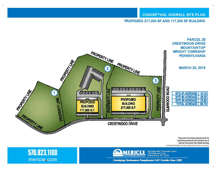 Crestwood Dr, Mountain Top, PA for lease - Site Plan - Image 1 of 3