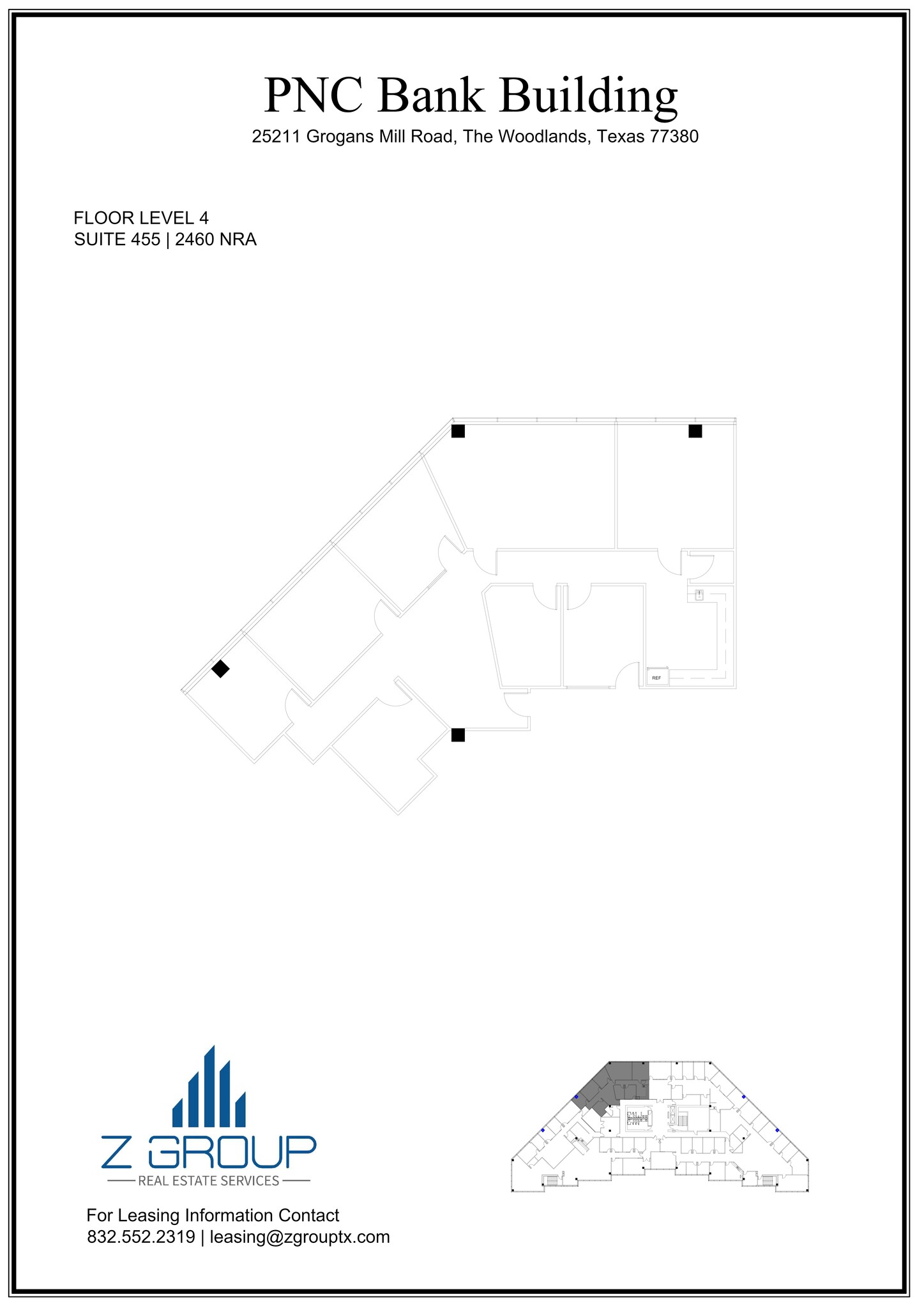 25211 Grogans Mill Rd, The Woodlands, TX for lease Site Plan- Image 1 of 2