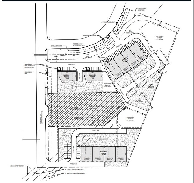 1664 American Way, Cedar Hill, TX for lease - Site Plan - Image 2 of 2