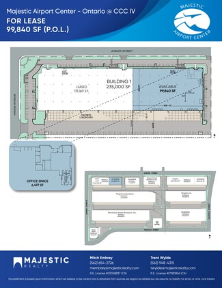 More details for 3550 E Jurupa St, Ontario, CA - Industrial for Lease