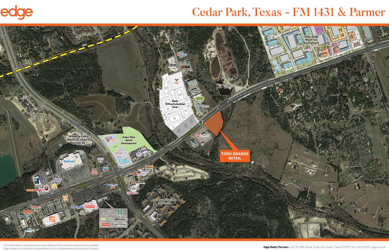 FM 1431 & Cleo Bay Blvd, Cedar Park, TX for sale Primary Photo- Image 1 of 1