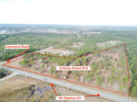 15 Acres Commercial NC Highway 211 - Motel