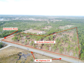 1970 Southport-Supply Rd, Bolivia, NC - aerial  map view - Image1