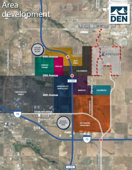 Porteos Land Development, Aurora, CO for sale - Primary Photo - Image 1 of 1