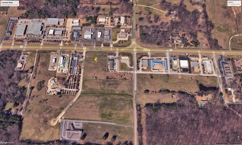 8.82 Acres Goodman Rd, Olive Branch, MS for sale - Aerial - Image 3 of 4