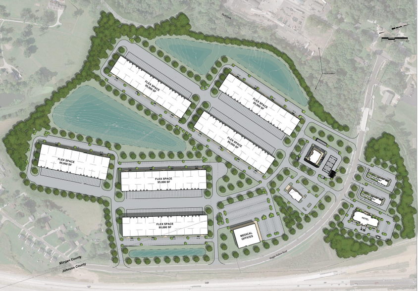 SWC of I-69 & 144 sr, Bargersville, IN for sale - Site Plan - Image 2 of 2