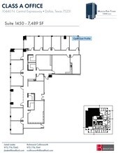 10440 N Central Expy, Dallas, TX for lease Floor Plan- Image 2 of 2