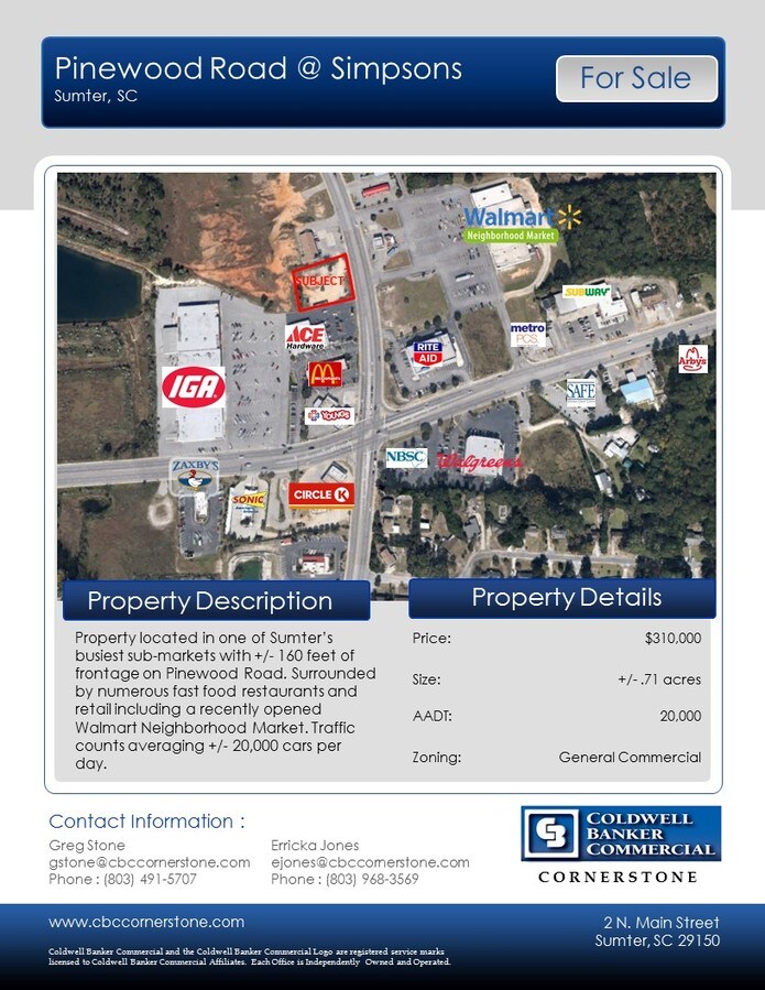 337 Pinewood Rd, Sumter, SC 29150